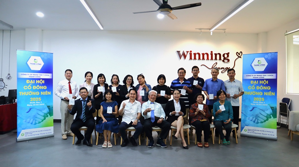 Đại hội Cổ đông thường niên năm 2025 - Công ty Cổ Phần Trung Tâm Y Khoa Thành Công