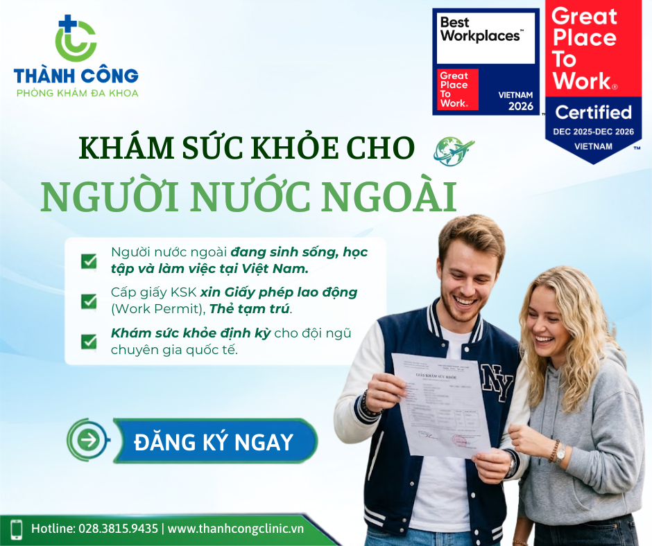 HƯỚNG DẪN GIẤY KHÁM SỨC KHỎE CHO NGƯỜI NƯỚC NGOÀI