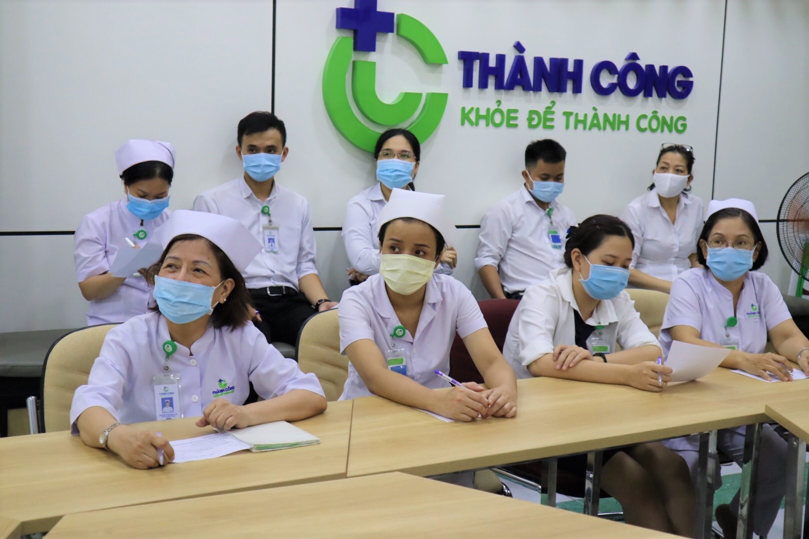 PKĐK Thành Công tổ chức tập huấn cập nhật kiến thức mới về Covid-19 ngày 29.07.2020