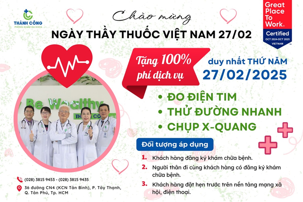 Chào mừng kỷ niệm 70 năm Ngày Thầy Thuốc Việt Nam 27/02/1955 - 27/02/2025
